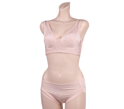 [Direct Shipping to Korea] Punggi Rayon Mesh Bra Skin (1p) + Seamless Panty Skin (1p) Set