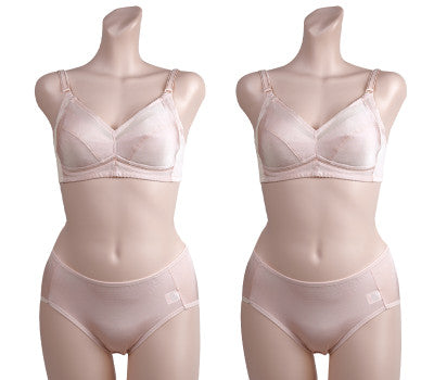 [Direct Shipping to Korea] Punggi Rayon Multifunctional Bra (2p) + Freeze Panties (2p) Set