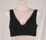 [Direct Shipping to Korea] Punggi Rayon Mesh Bra Black (2P) + Seamless Panties Black (2P) + Seamless Panties Black (3P)