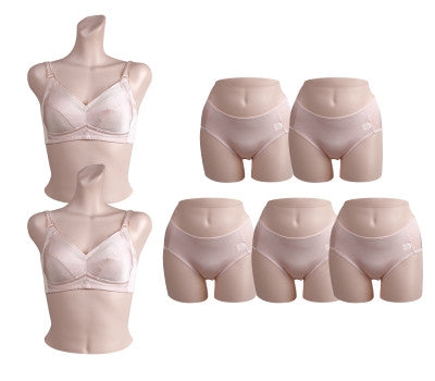 [Direct Shipping to Korea] Punggi Rayon Multifunctional Bra (2p) + Freeze Panties (2p) + Freeze Panties (3p)
