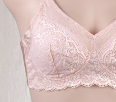 [Direct Shipping to Korea] Punggi Rayon Lace Cover Bra (2p) + Lace Cover Panty (2p) Set