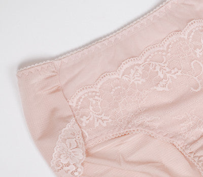 [Direct Shipping to Korea] Punggi Rayon Lace Cover Bra (2p) + Lace Cover Panty (2p) Set