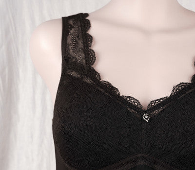 [Direct Shipping to Korea] Punggi Rayon Pointed Top Black (3p) + Black Undershorts (3p) Set