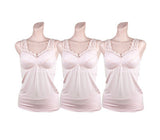 [Direct Shipping to Korea] Punggi Rayon Accent Bra-Running (Skin or Black) 3-Piece Set