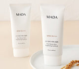 [Direct Shipping to Korea] Kkotma Lifting Energizer Cream (4) + Ampoule (4) + MADA Pure Brown Rice Whitening Sunblock (2)