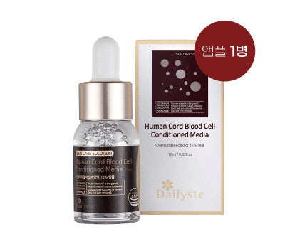 [Direct Shipping to Korea] Daily Ste Human Umbilical Cord Blood Cell Culture Fluid 15% Ampoule 12ml 1 Bottle