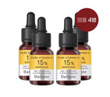 [Direct Shipping to Korea] Daily Ste Pure Vitamin C 15% Ampoule 10ml x 4 Bottles