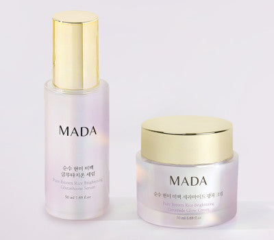 [Direct Shipping to Korea] MADA Ceramide Cream (3) + Glutathione Serum (2)