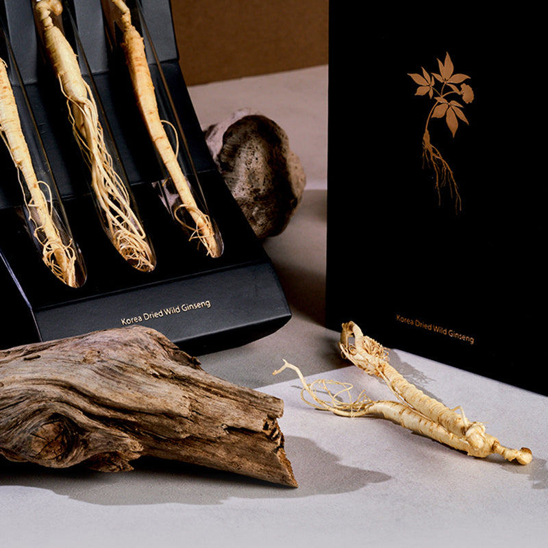 Hwarak Ginseng, 5-Year-Old Dried Wild Ginseng from Pyeongchang, Gangwon-do (Select Option)