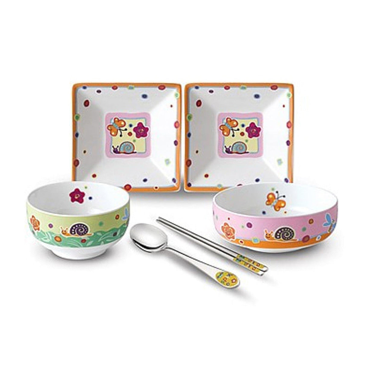 [Hankook Ceramic] Picnic Kiddy Dinner Set 6P