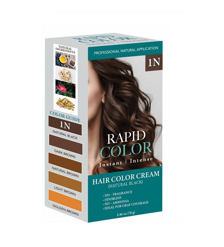 RAPID COLOR Hair Cover Dye (buy 1 get 1 free)
