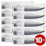 [Free Separate Shipping] Domestic Spanish Mackerel Fillets (180g or more) x 10 packs Expiration Date: October 21, 2026