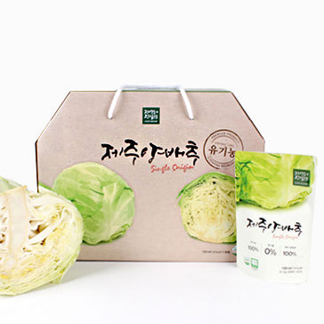 With Sincerity to Nature - Organic Jeju Cabbage Juice 100ml x 30 pouches