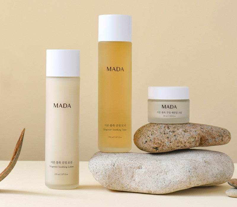 MADA - Early Spring Mugwort Soothing Lotion 150ml Expiration Date: August 23, 2027