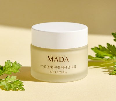 [묶음할인] MADA 이른 봄쑥 진정 에센셜크림 50ml X 3개 유통기한 : 2024년 11월 9일