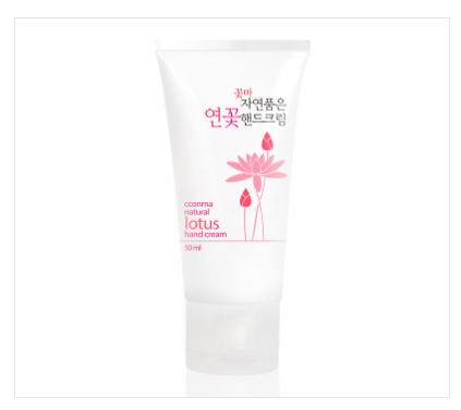 꽃마 - 자연품은 연꽃 핸드크림 50ml </br> 유통기한 : 2023년 3월 16일