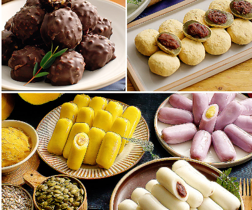 [Free Separate Shipping] Peng Hyun-sook's Old-fashioned Rice Cake Mill Peng-tteok 7-Piece Set