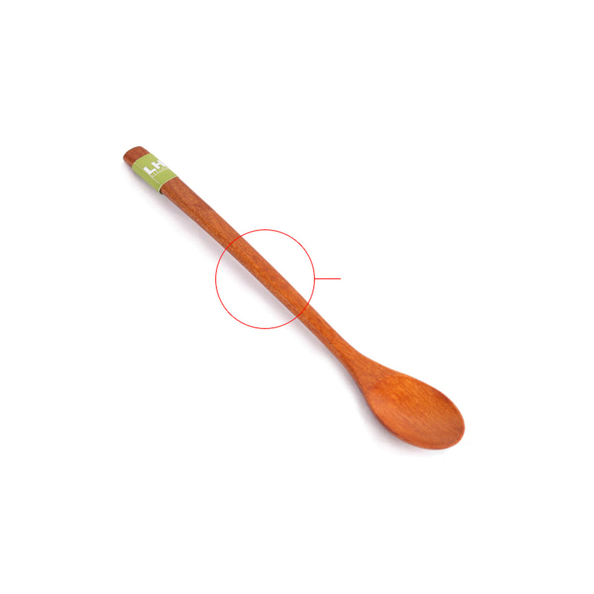 [Hankook Ceramic] Rihan Natural Lacquer Wooden Cooking Utensil Long Teaspoons 2P