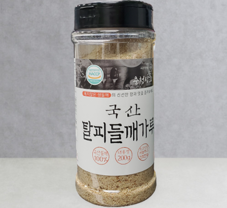 Chungcheong Sanghoe 100% Korean Hulled Perilla Seed Powder 200g
