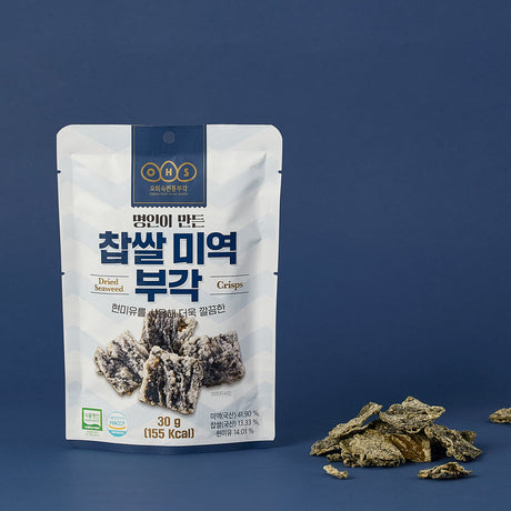 Master Craftsman Glutinous Rice Seaweed Chips 30g x 3 packs