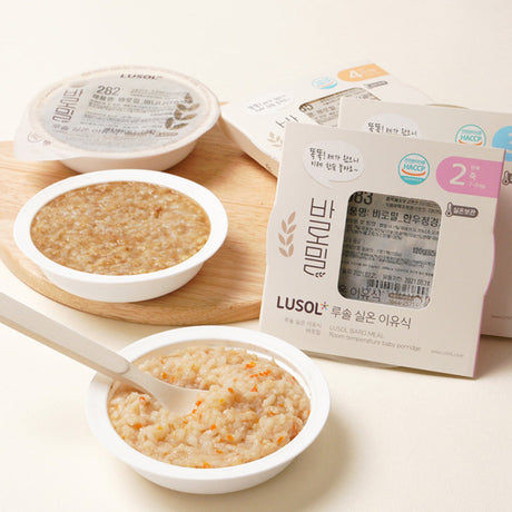Rusol Baromill (Bowl Type) Stage 2 Mixed Vegetable and Apple Porridge 120g