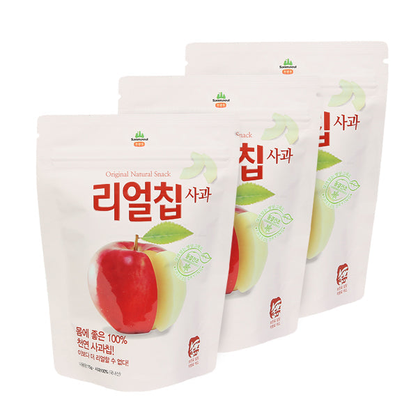 Real Chips Apple 15g * 3 packs