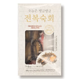[Kkotma Fresh] Today: Plump Boiled Abalone (4 pieces) (80g Abalone + 40g Spicy Gochujang) Expiration Date: March 8, 2026