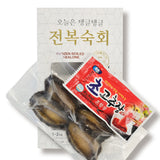 [Kkotma Fresh] Today: Plump Boiled Abalone (4 pieces) (80g Abalone + 40g Spicy Gochujang) Expiration Date: March 8, 2026