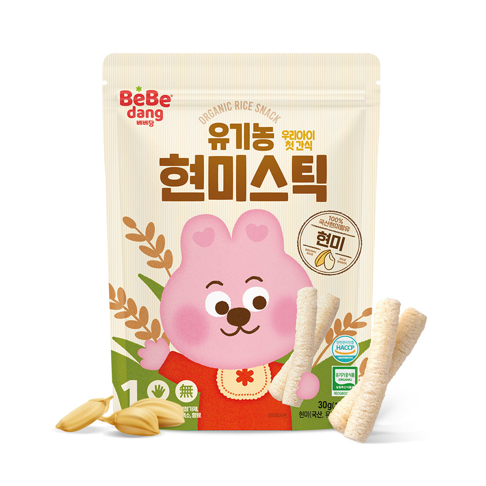 Bebedang - Organic Brown Rice Stick 30g Brown Rice