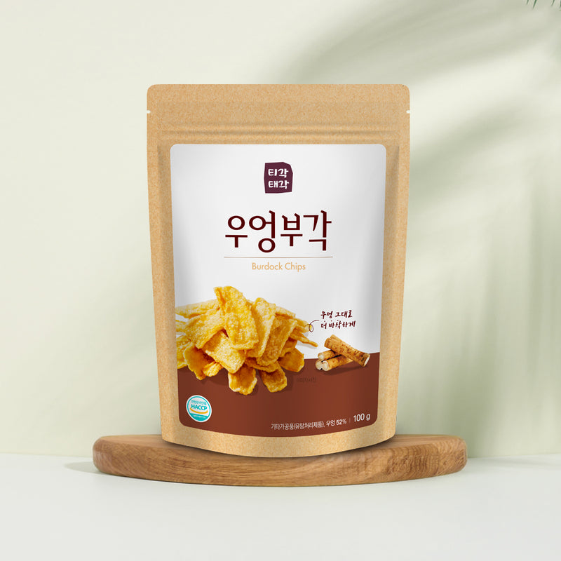 Tigak Tegak Real Burdock Chips 100g