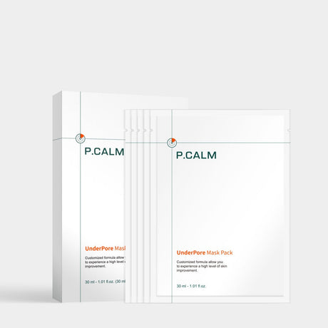 [Bundle Discount] P.CALM Under Pore Mask Pack 30ml * 5 Packs X 5 <br/>Expiration Date: May 5, 2025