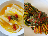 [Free Separate Shipping] Pyeongchang Kkotsuni Pumpkin Kimchi 2.5kg + Mustard Leaf Kimchi 2.5kg