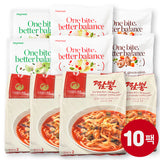 [Kkotma Fresh] [Free Separate Shipping] Deep Smoky Flavor Jjamppong Dumpling Set (8 Servings) (Total 10 Packs)