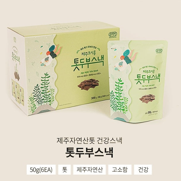 Jeju Kosirong Seaweed and Tofu Snack 50g x 6 packs
