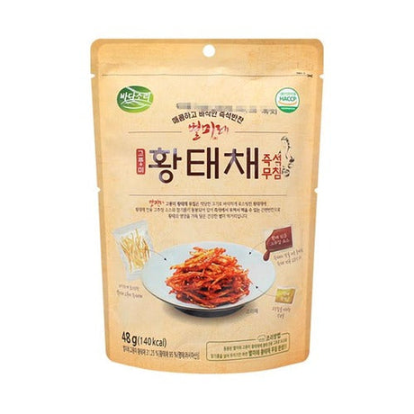 Byeolmirae Instant Seasoned Dried Pollack Strips 48g * 3 packs