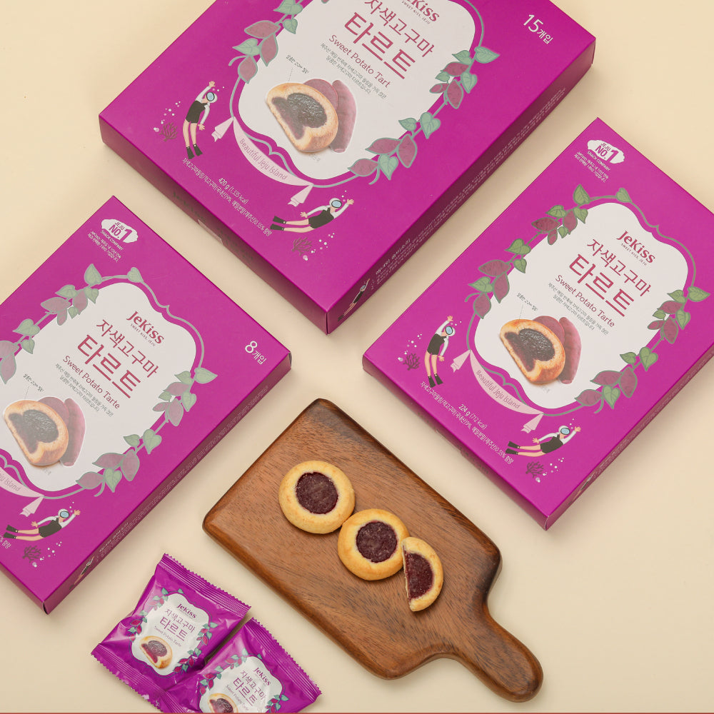 Jejudoda - Purple Sweet Potato Tart (28g x 8ea)