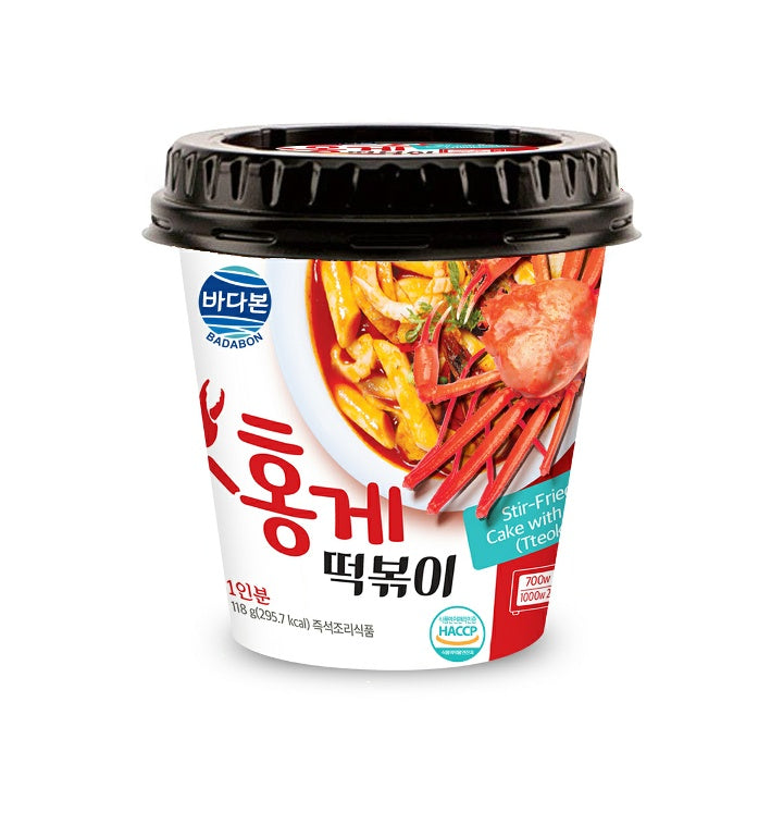 바다본 홍게 떡볶이 118g(1인분)* 3개