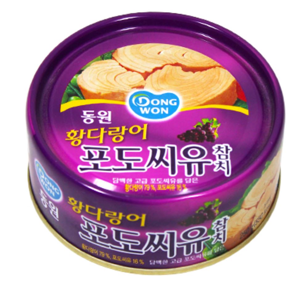 Dongwon Yellowfin Tuna Grape Seed Oil Tuna 150g