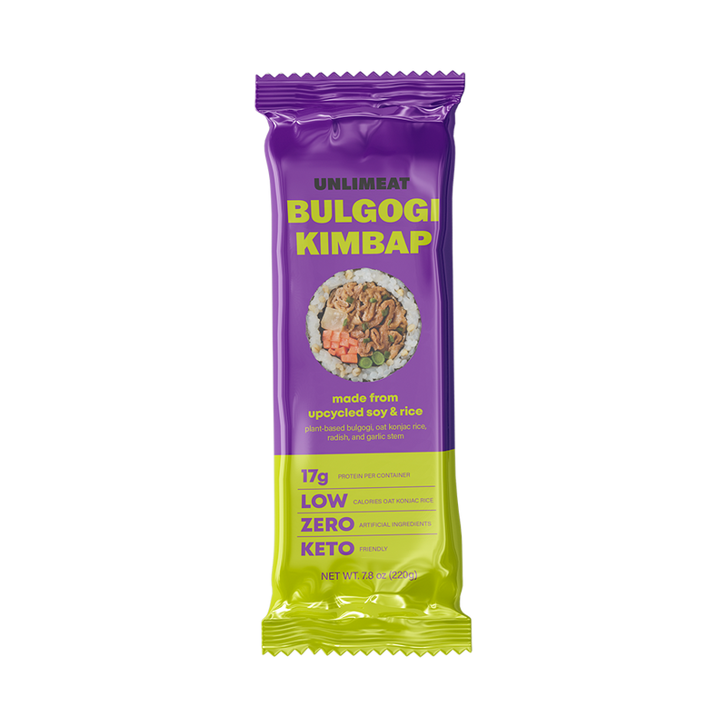 [MILLS EXPRESS] NEW! UNLIMEAT Vegan Spicy Bulgogi Kimbap (Frozen) 220g (1 roll)