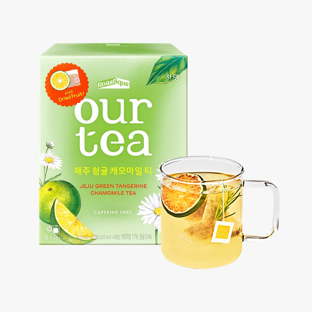 Jardin - Our Tea Jeju Green Tangerine Chamomile Tea (8-pack) Expiration Date: November 12, 2027