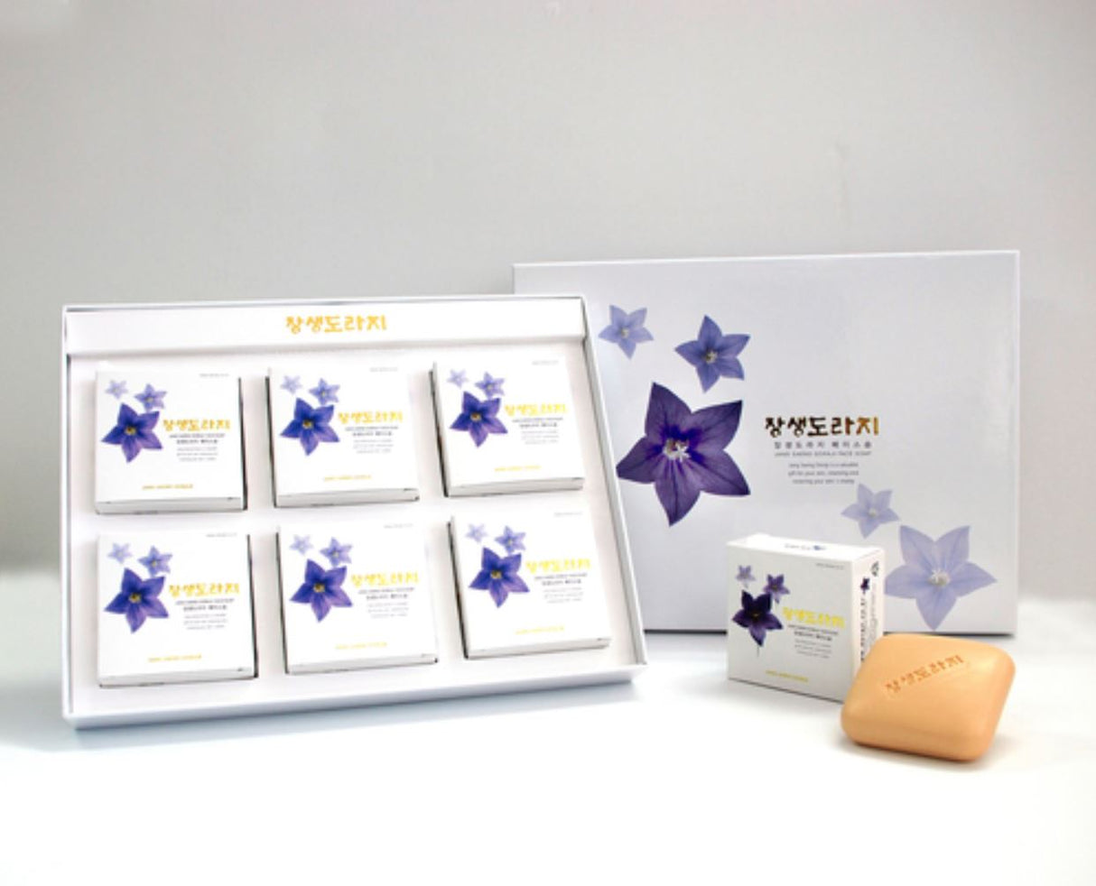 Jangsaeng Doraji Soap (Set of 6)