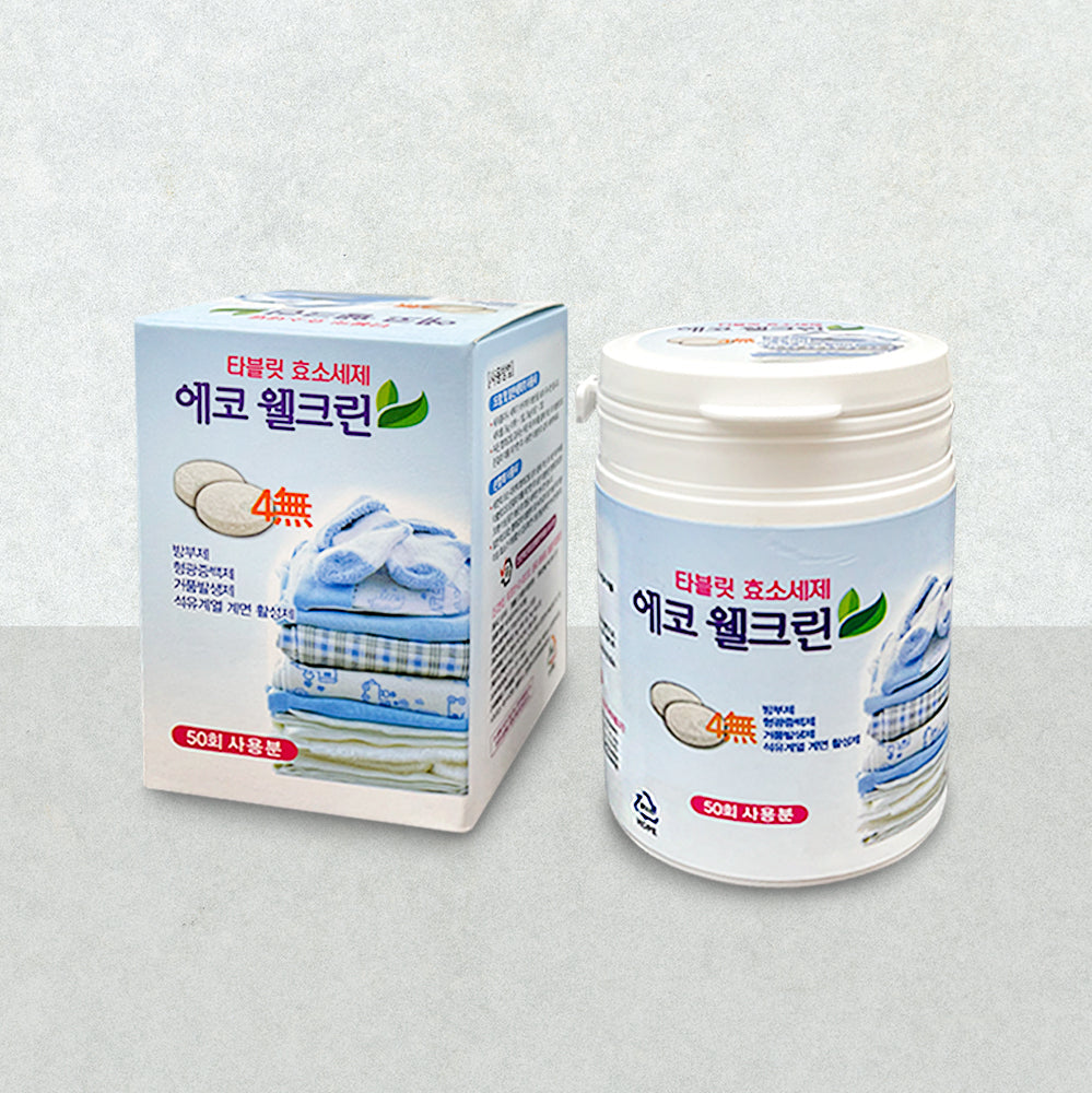 Tablet-type eco-friendly detergent (for stubborn stains) 36 washes