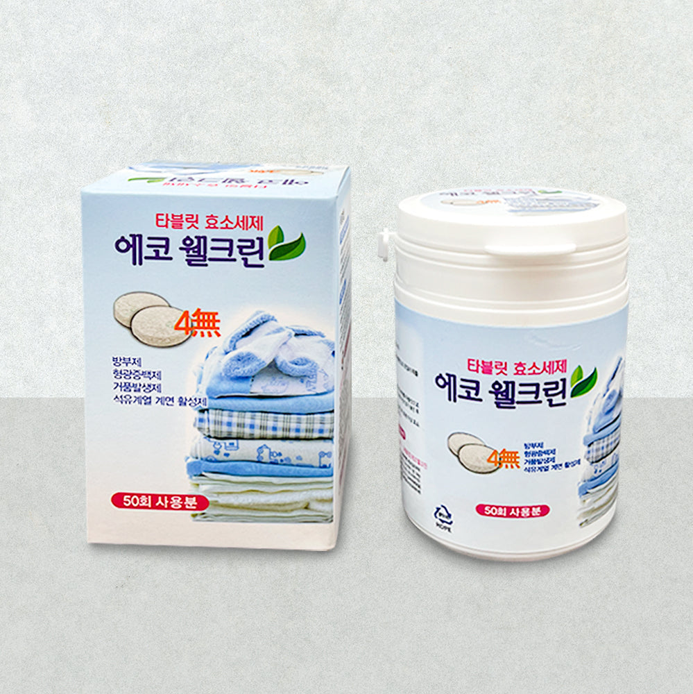Tablet-type eco-friendly detergent (for stubborn stains) 36 washes