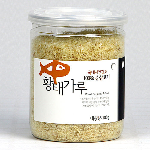 Daegwallyeong Snow Village Dried Pollack - Dried Pollack Powder 100g