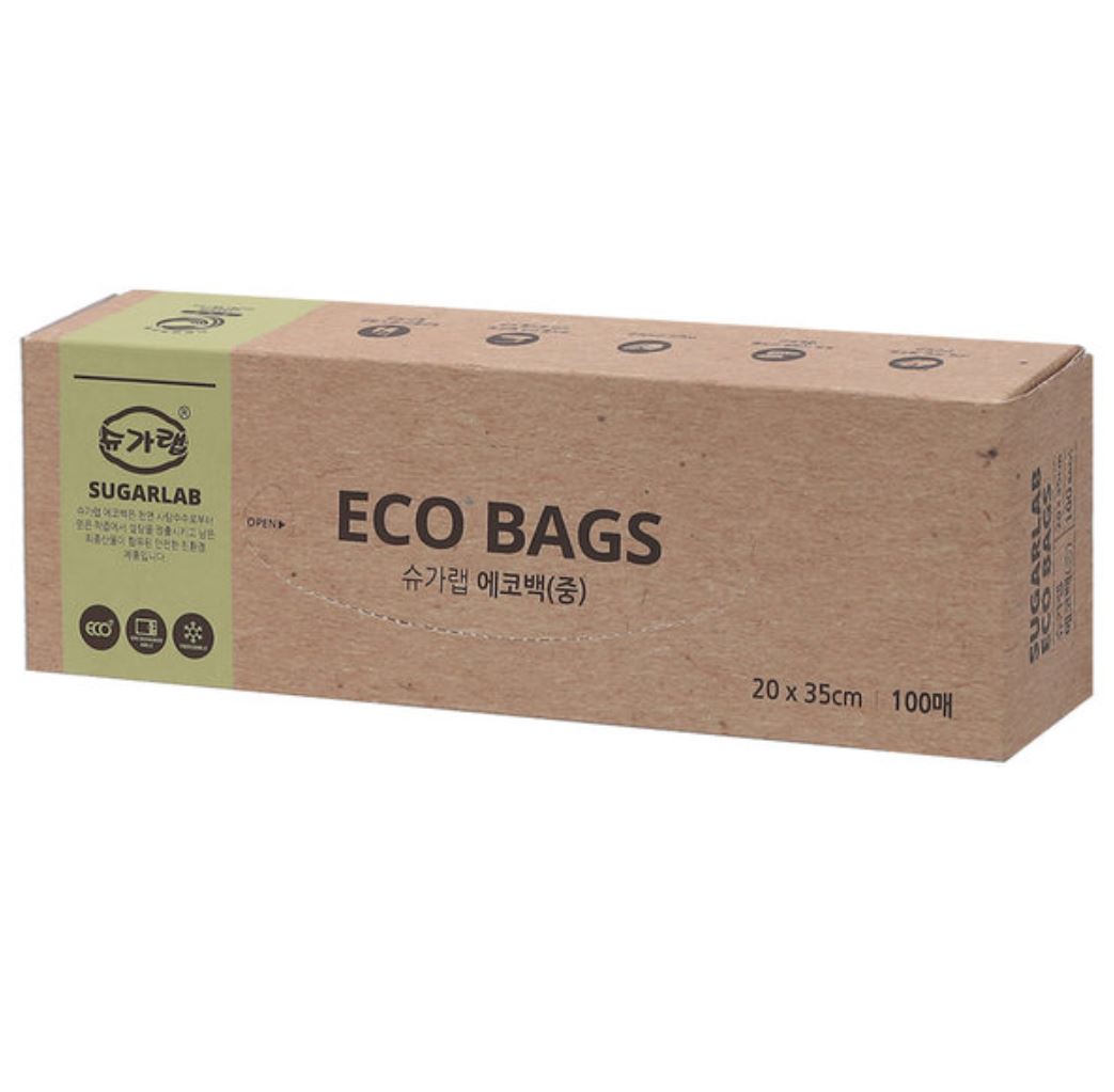 Sugar Lab - Eco Bag (Medium) 100 sheets x 3 packs