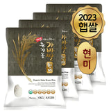 [SEPARATE FREE SHIPPING] Haenam Organic GABA Brown Rice 4kg x 4 bags (Milled Date: 03/7/2024)