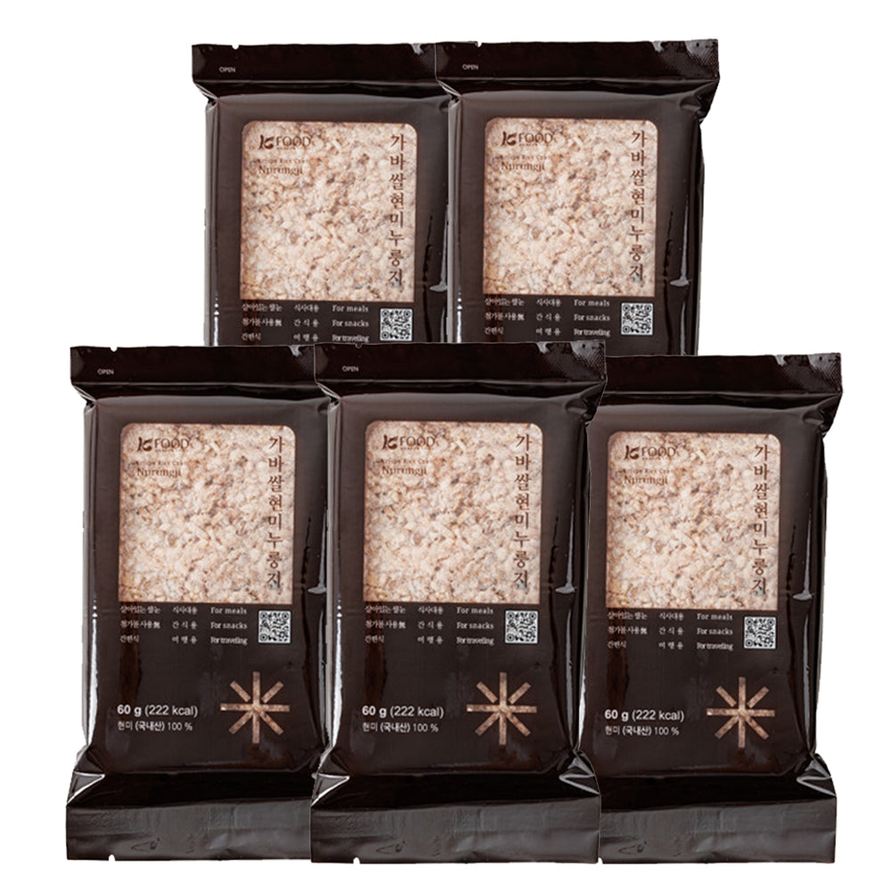 Gabanara GABA Rice Brown Rice Nurungji (60g * 5 packs)