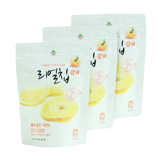 리얼칩 감귤 10g * 3봉