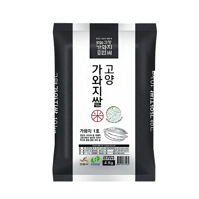 [Free Separate Shipping] Goyang Kawaji No. 1 Rice, the First Rice of the Korean Peninsula 4kg * 4 Bags<br>(Refrigerate) (Milling Date: 11/06/2021)