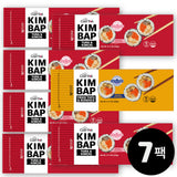 [무료별도배송] *꽃마특가*든든 김밥세트 7팩